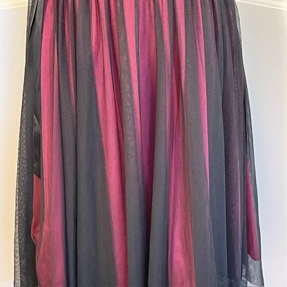 Vintage Y2K City Triangles Short Ombre Fairy Whimsygoth Party Prom Formal Dress - Picture 8 of 11